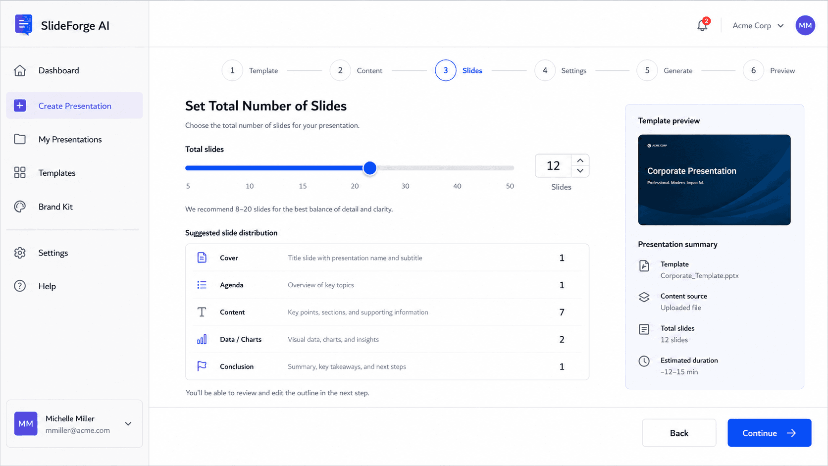 AI PowerPoint Generator Agent preview 3