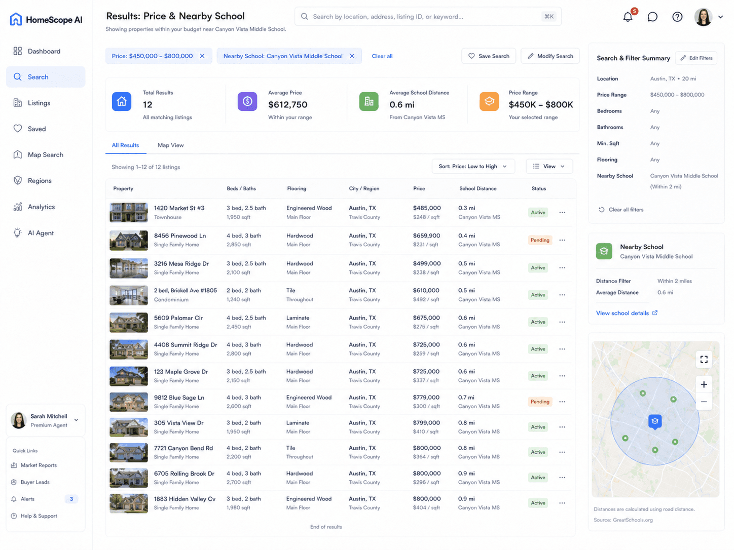AI-Powered Real Estate Search SaaS preview 5